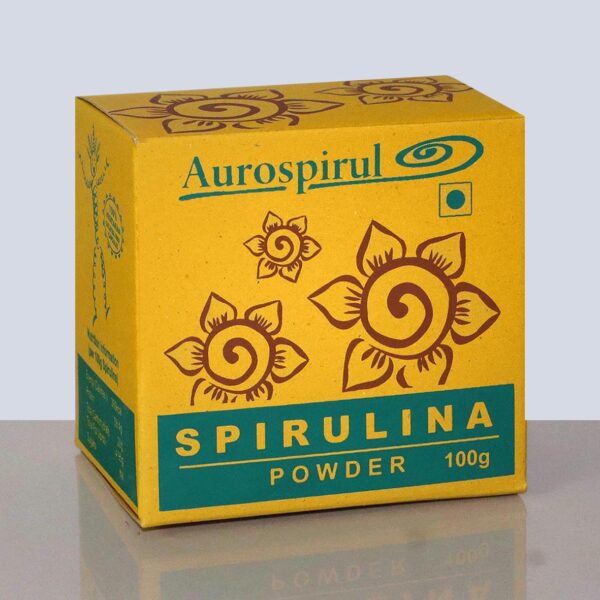 Aurospirul Sun Dried Spirulina - 100g Powder
