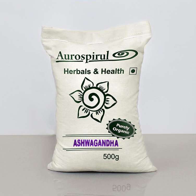 Aurospirul Organic Certified Ashwagandha - 500g Powder