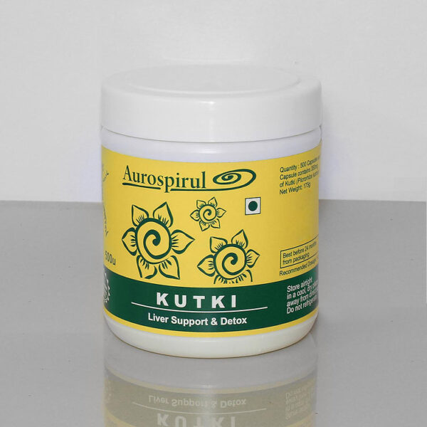 Aurospirul Kutki - 500 Veg Capsules