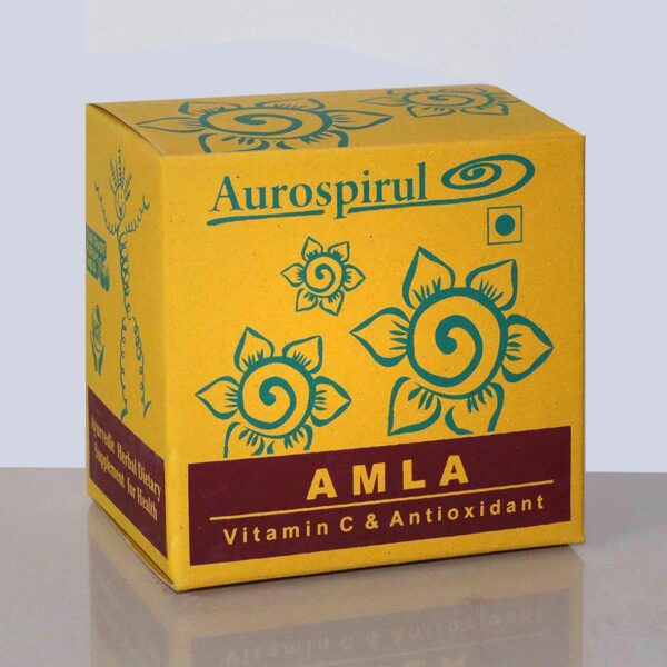Aurospirul Organic Certified Amla - 100 Veg Capsules