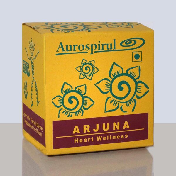 Aurospirul Organic Certified Arjuna  - 100 Veg Capsules
