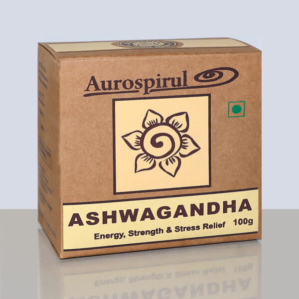 Aurospirul Organic Certified Ashwagandha - 100g  Powder
