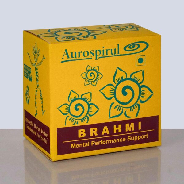 Aurospirul Organic Certified Brahmi  - 100 Veg Capsules