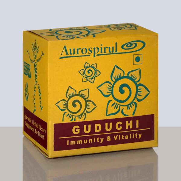 Aurospirul Organic Certified Guduchi - 100 Veg Capsules