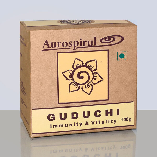 Aurospirul Organic Certified Guduchi - 100g Powder