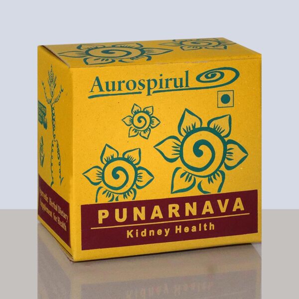 Aurospirul Organic Certified Punarnava - 100 Veg Capsules