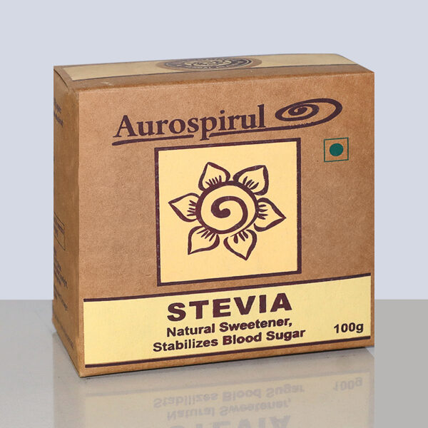 Aurospirul Organic Certified Stevia - 100g Powder