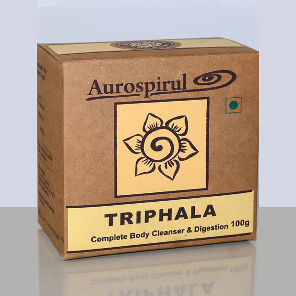 Aurospirul Organic Certified Triphala - 100g Powder