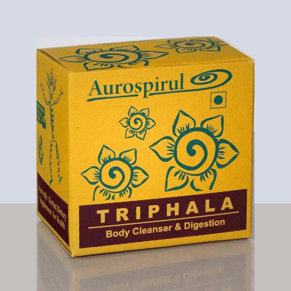 Aurospirul Organic Certified Triphala  - 100 Veg Capsules