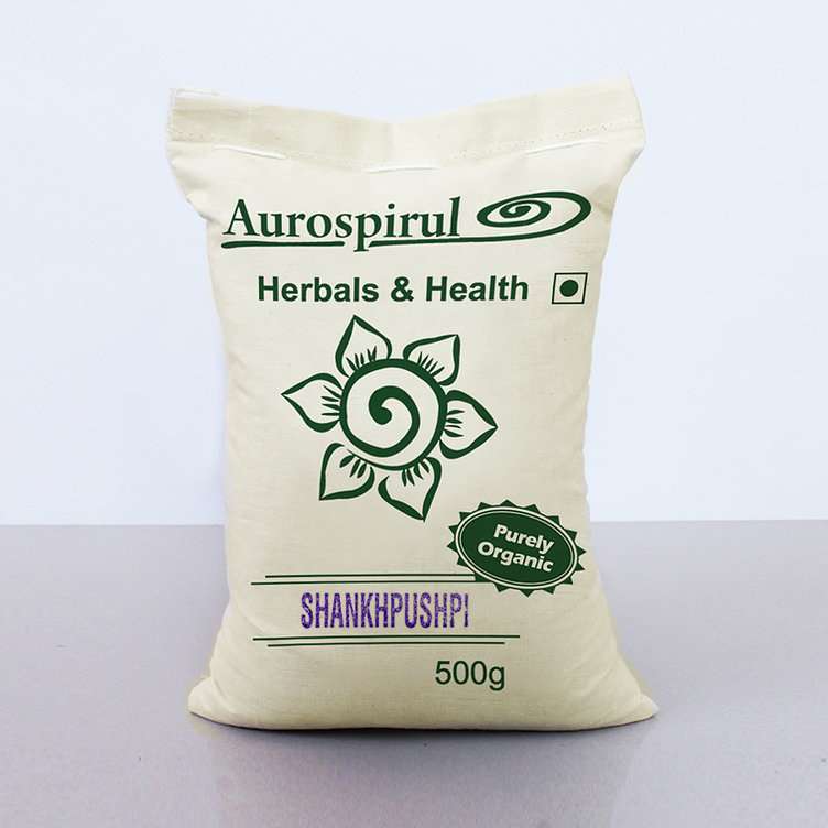 Aurospirul Organic Certified Shankhpushpi                                                  - 500g Powder