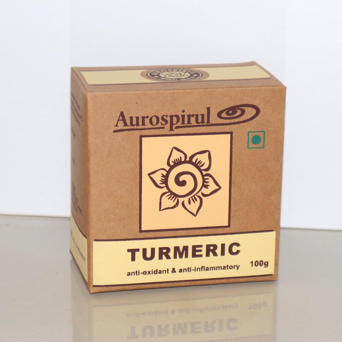 Aurospirul Organic Certified Turmeric – 100g Powder