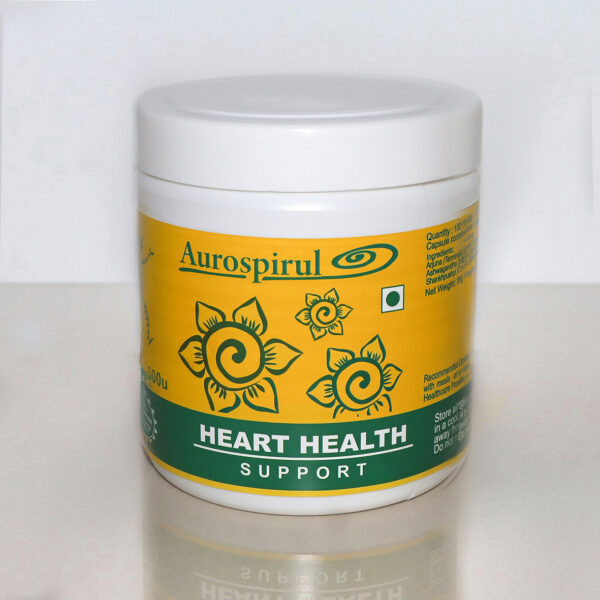 Aurospirul Heart Health Support – 500 Veg Capsules