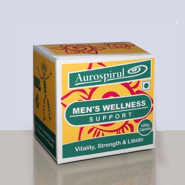 Aurospirul Men's Wellness Support – 100 Veg Capsules